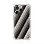 スリムプロテクションプレミアムケース with MagSafe［ Middle Stripe - Black ］