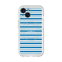 スリムプロテクションプレミアムケース with MagSafe［ Small Border - Blue ］