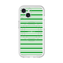 スリムプロテクションプレミアムケース with MagSafe［ Small Border - Green ］