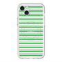 スリムプロテクションプレミアムケース with MagSafe［ Small Border - Green ］