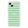 スリムプロテクションプレミアムケース with MagSafe［ Small Border - Green ］