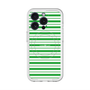 スリムプロテクションプレミアムケース with MagSafe［ Small Border - Green ］
