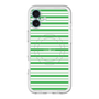 スリムプロテクションプレミアムケース with MagSafe［ Small Border - Green ］