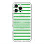 スリムプロテクションプレミアムケース with MagSafe［ Small Border - Green ］