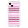 スリムプロテクションプレミアムケース with MagSafe［ Small Border - Pink ］