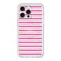 スリムプロテクションプレミアムケース with MagSafe［ Small Border - Pink ］
