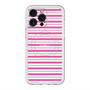 スリムプロテクションプレミアムケース with MagSafe［ Small Border - Pink ］