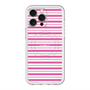 スリムプロテクションプレミアムケース with MagSafe［ Small Border - Pink ］