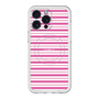 スリムプロテクションプレミアムケース with MagSafe［ Small Border - Pink ］