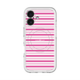 スリムプロテクションプレミアムケース with MagSafe［ Small Border - Pink ］