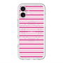 スリムプロテクションプレミアムケース with MagSafe［ Small Border - Pink ］