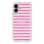 スリムプロテクションプレミアムケース with MagSafe［ Small Border - Pink ］