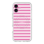 スリムプロテクションプレミアムケース with MagSafe［ Small Border - Pink ］