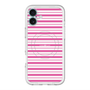 スリムプロテクションプレミアムケース with MagSafe［ Small Border - Pink ］