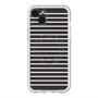 スリムプロテクションプレミアムケース with MagSafe［ Middle Border - Black ］