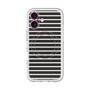 スリムプロテクションプレミアムケース with MagSafe［ Middle Border - Black ］