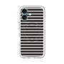 スリムプロテクションプレミアムケース with MagSafe［ Middle Border - Black ］