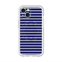 スリムプロテクションプレミアムケース with MagSafe［ Middle Border - Blue ］