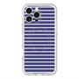 スリムプロテクションプレミアムケース with MagSafe［ Middle Border - Blue ］