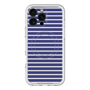 スリムプロテクションプレミアムケース with MagSafe［ Middle Border - Blue ］