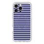 スリムプロテクションプレミアムケース with MagSafe［ Middle Border - Blue ］