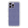 スリムプロテクションプレミアムケース with MagSafe［ Middle Border - Blue ］