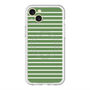 スリムプロテクションプレミアムケース with MagSafe［ Middle Border - Green ］