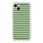 スリムプロテクションプレミアムケース with MagSafe［ Middle Border - Green ］