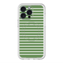 スリムプロテクションプレミアムケース with MagSafe［ Middle Border - Green ］