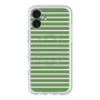 スリムプロテクションプレミアムケース with MagSafe［ Middle Border - Green ］
