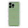 スリムプロテクションプレミアムケース with MagSafe［ Middle Border - Green ］