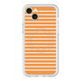 スリムプロテクションプレミアムケース with MagSafe［ Middle Border - Orange ］