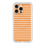 スリムプロテクションプレミアムケース with MagSafe［ Middle Border - Orange ］
