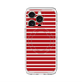 スリムプロテクションプレミアムケース with MagSafe［ Middle Border - Red ］