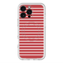 スリムプロテクションプレミアムケース with MagSafe［ Middle Border - Red ］