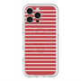 スリムプロテクションプレミアムケース with MagSafe［ Middle Border - Red ］