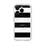 スリムプロテクションプレミアムケース with MagSafe［ Big Border - Black ］