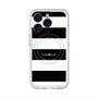 スリムプロテクションプレミアムケース with MagSafe［ Big Border - Black ］