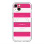 スリムプロテクションプレミアムケース with MagSafe［ Big Border - Pink ］