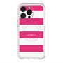 スリムプロテクションプレミアムケース with MagSafe［ Big Border - Pink ］
