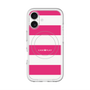 スリムプロテクションプレミアムケース with MagSafe［ Big Border - Pink ］