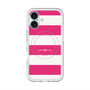 スリムプロテクションプレミアムケース with MagSafe［ Big Border - Pink ］