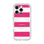スリムプロテクションプレミアムケース with MagSafe［ Big Border - Pink ］