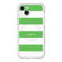 スリムプロテクションプレミアムケース with MagSafe［ Big Border - Green ］