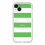 スリムプロテクションプレミアムケース with MagSafe［ Big Border - Green ］