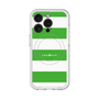 スリムプロテクションプレミアムケース with MagSafe［ Big Border - Green ］