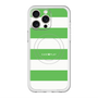 スリムプロテクションプレミアムケース with MagSafe［ Big Border - Green ］