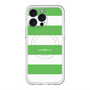 スリムプロテクションプレミアムケース with MagSafe［ Big Border - Green ］
