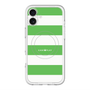 スリムプロテクションプレミアムケース with MagSafe［ Big Border - Green ］