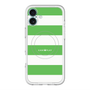 スリムプロテクションプレミアムケース with MagSafe［ Big Border - Green ］